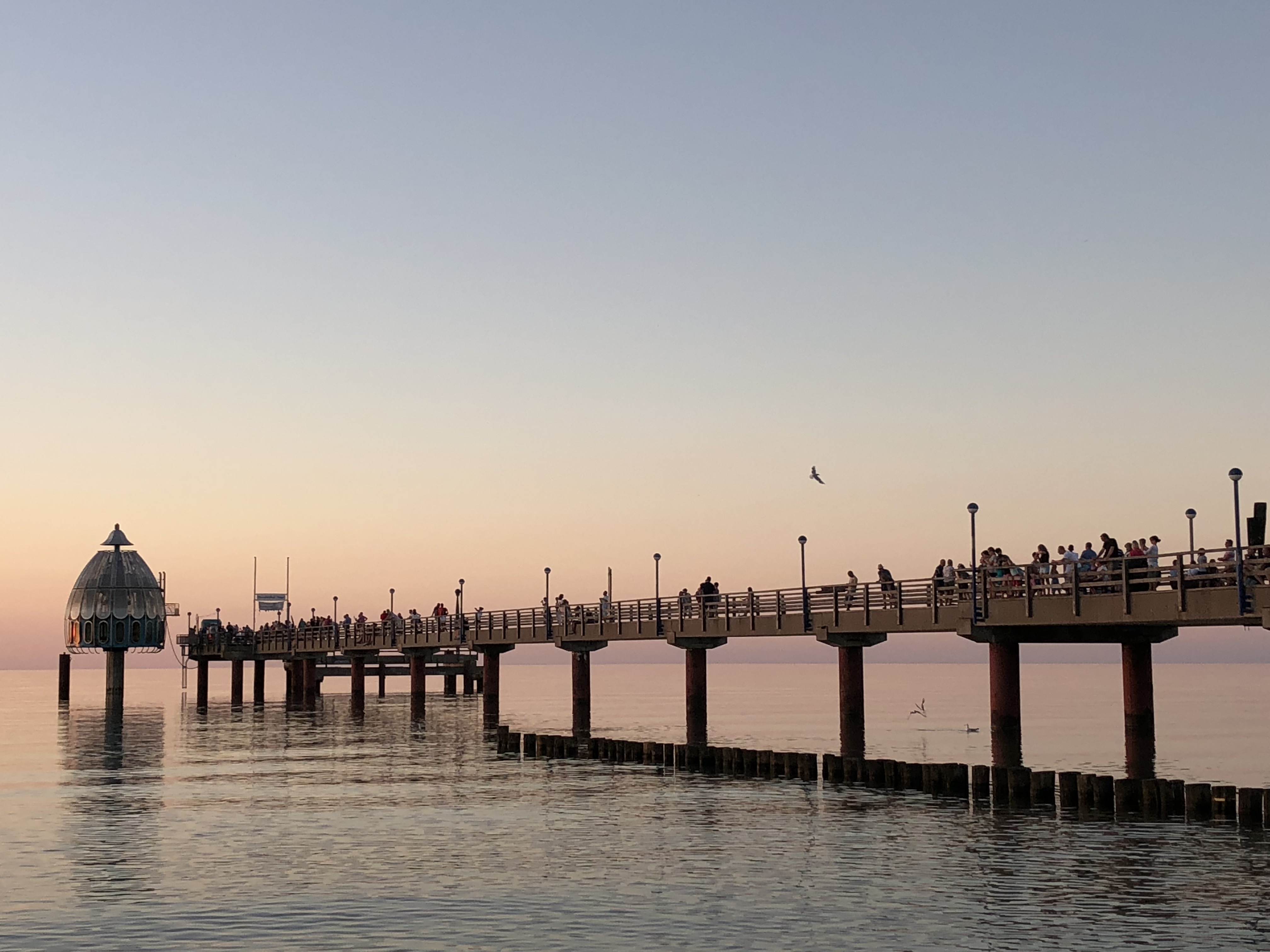 Seebrücke Zingst – Abendstimmung